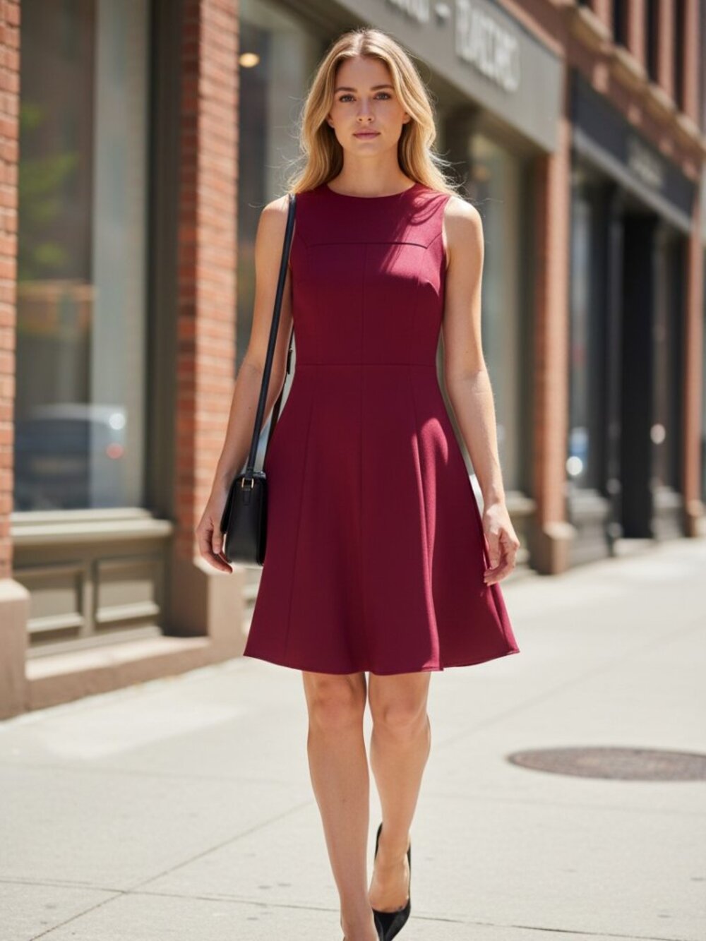 Likely Cordelia Red Sleeveless Fit & Flare Cocktail Mini Dress 4 NWT